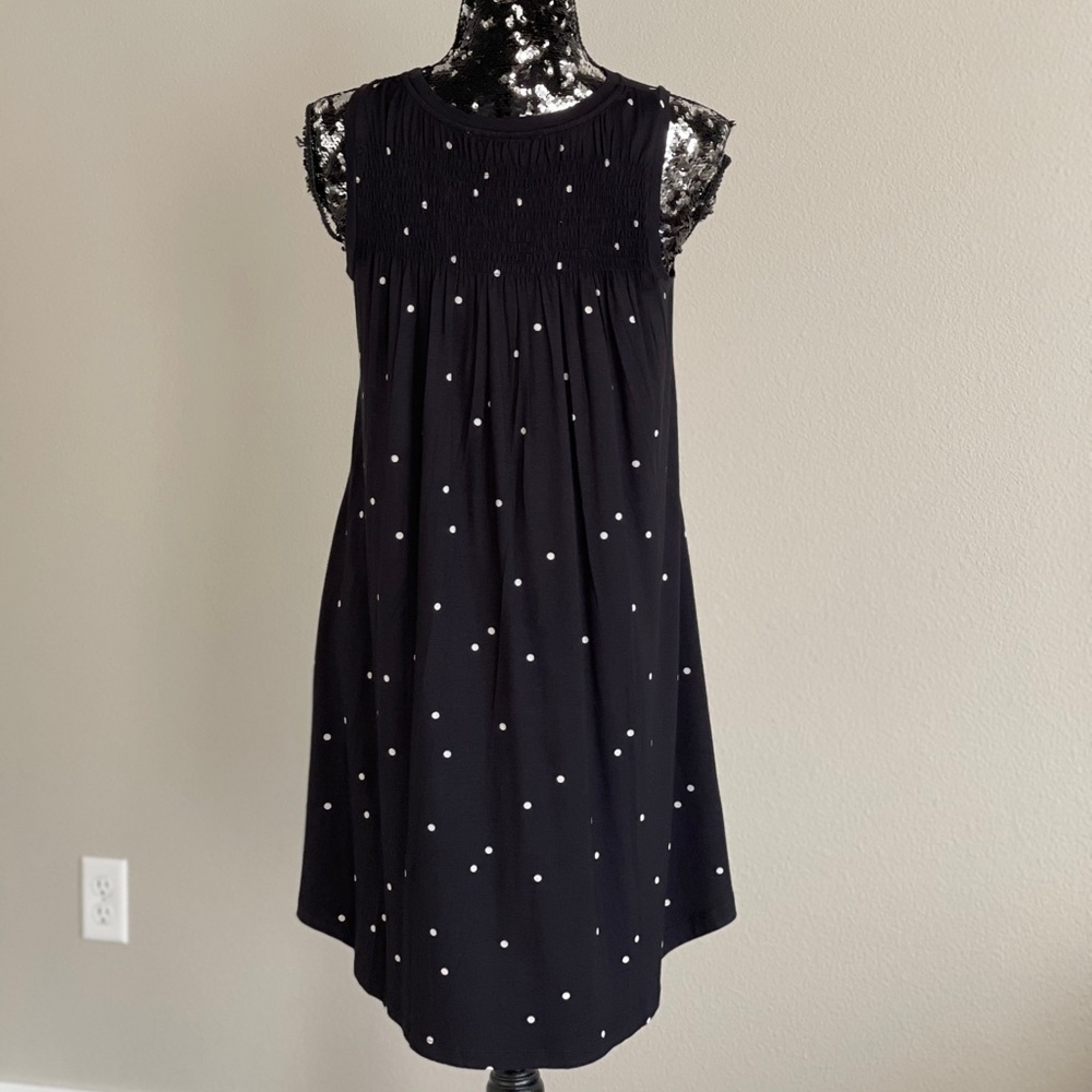 LOFT Polka Dot Dress - Picture 2 of 4